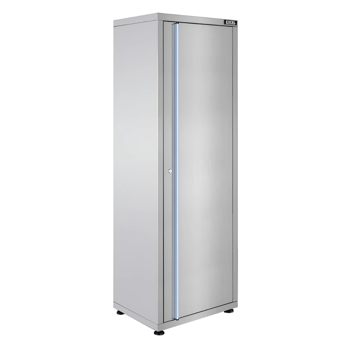 Excel 74inch 10 Drawer Stainless Steel Workbench Roller Tool Chest Cabinet & Tall Cabinet