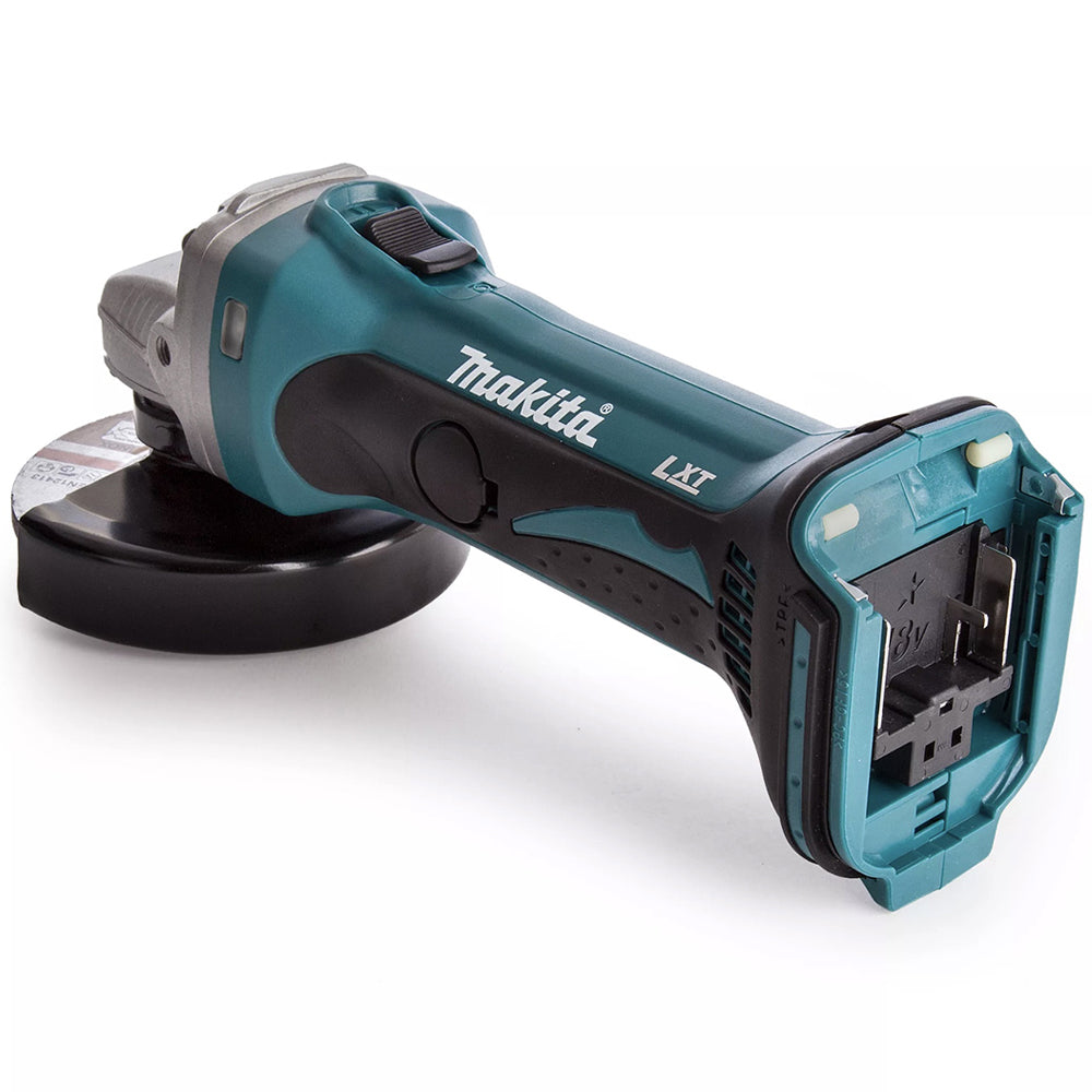 Makita DGA452Z 18V 115mm Angle Grinder with 2 x 3.0Ah Battery & Charger