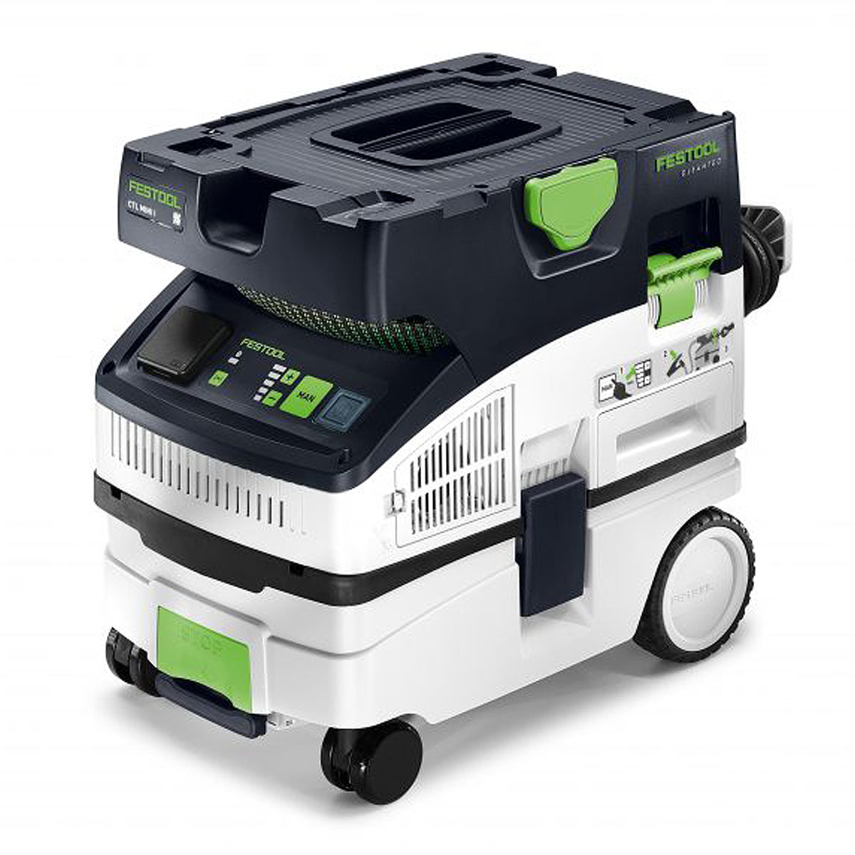 Festool TS 75 EBQ-Plus 230V GB Circular Plunge Cut Saw - 576114 With Mobile Dust Extractor 578315