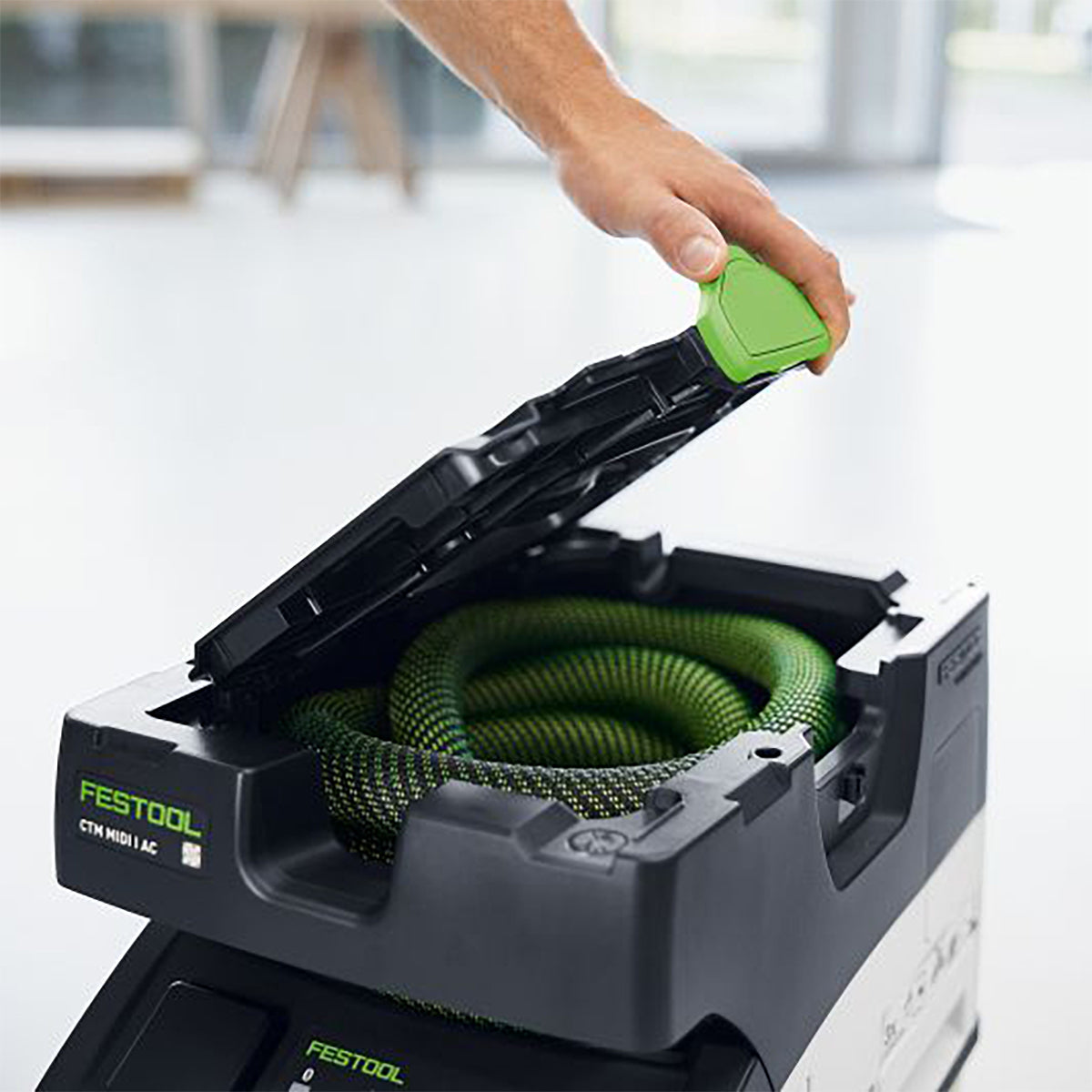 Festool TS 75 EBQ-Plus 230V GB Circular Plunge Cut Saw - 576114 With Mobile Dust Extractor 578315
