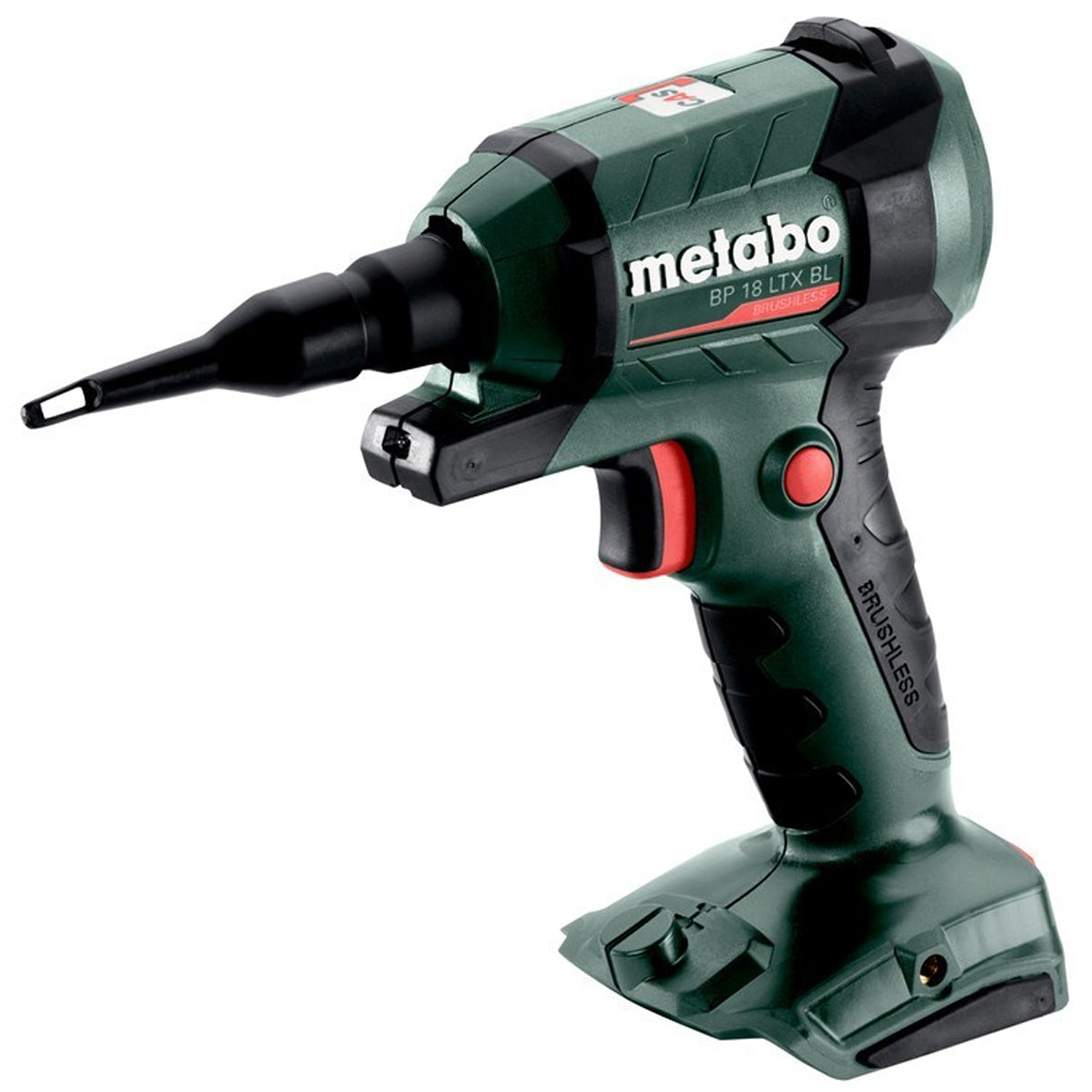 Metabo BP 18 LTX BL 18V Brushless Blower with 1 x 2.0Ah Battery Charger & Bag