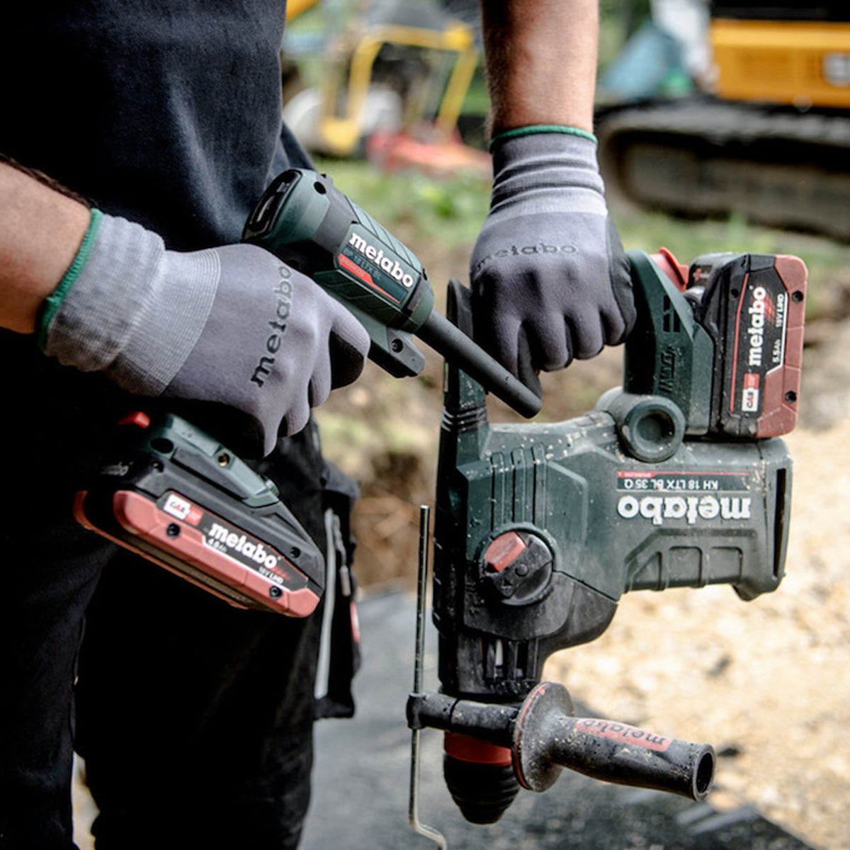 Metabo BP 18 LTX BL 18V Brushless Blower with 1 x 2.0Ah Battery Charger & Bag