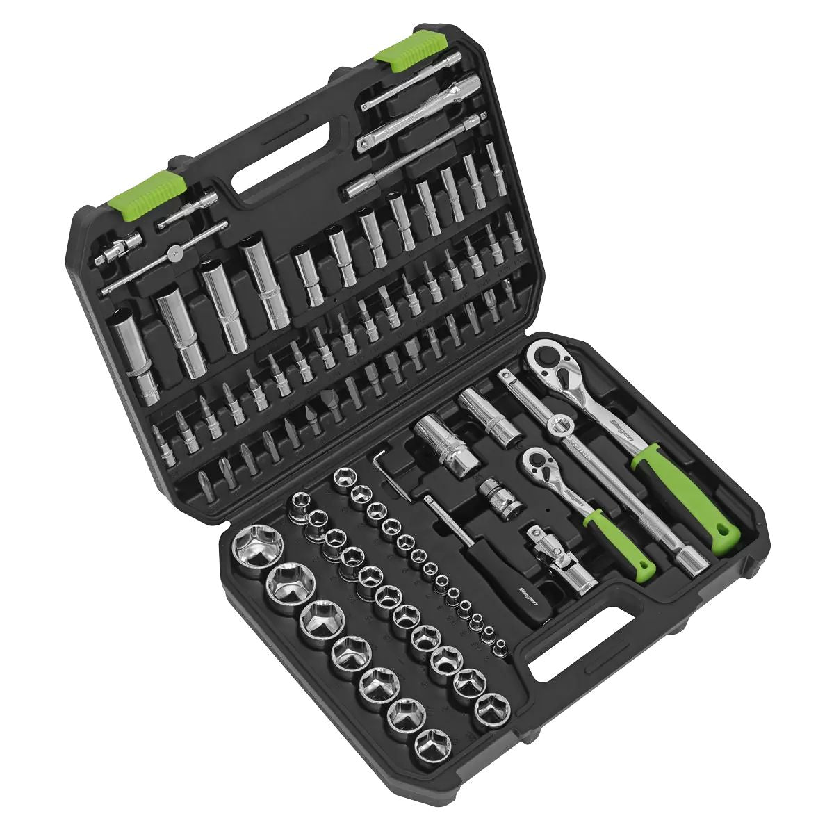 Sealey AP22BCOMBO 6 Drawer Topchest & Rollcab Combination with Ball-Bearing Slides & 170pc Tool Kit