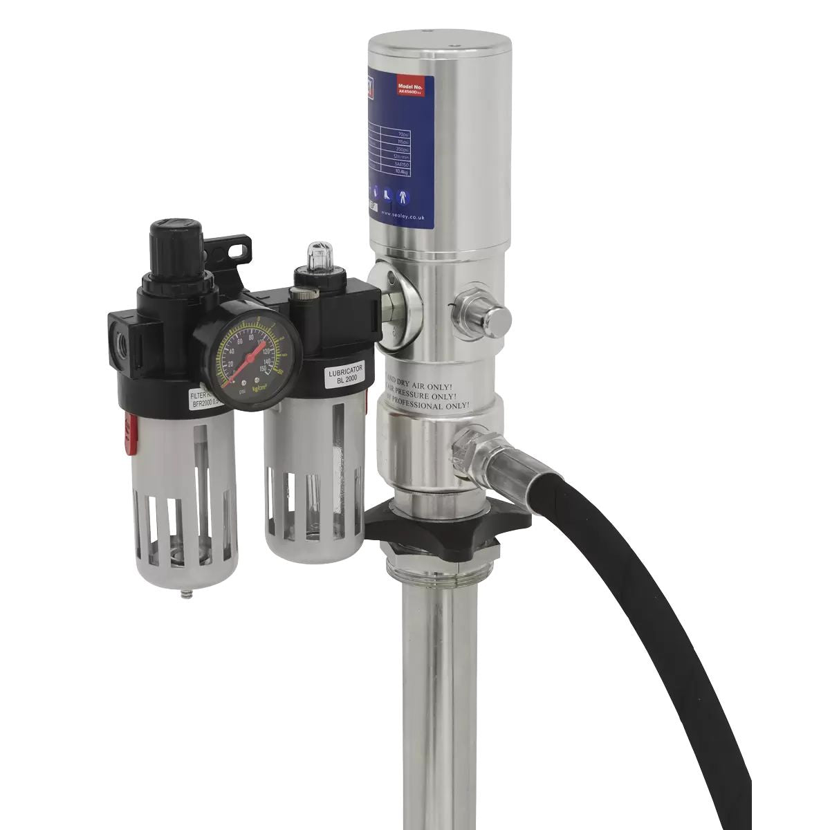 Sealey AK4560D Oil Dispensing Pump Station Air Operated