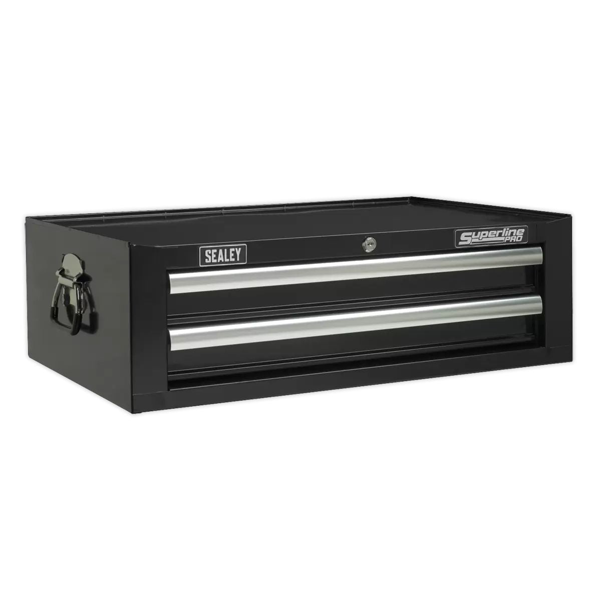 Sealey TBTPCOMBO2 Tool Chest Combination 14 Drawer with Ball Bearing Slides Black & 446pc Tool Kit