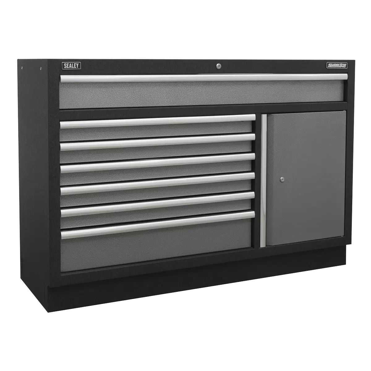 Sealey APMSSTACK13SS Superline Pro 3.24m Storage System Stainless Steel Worktop
