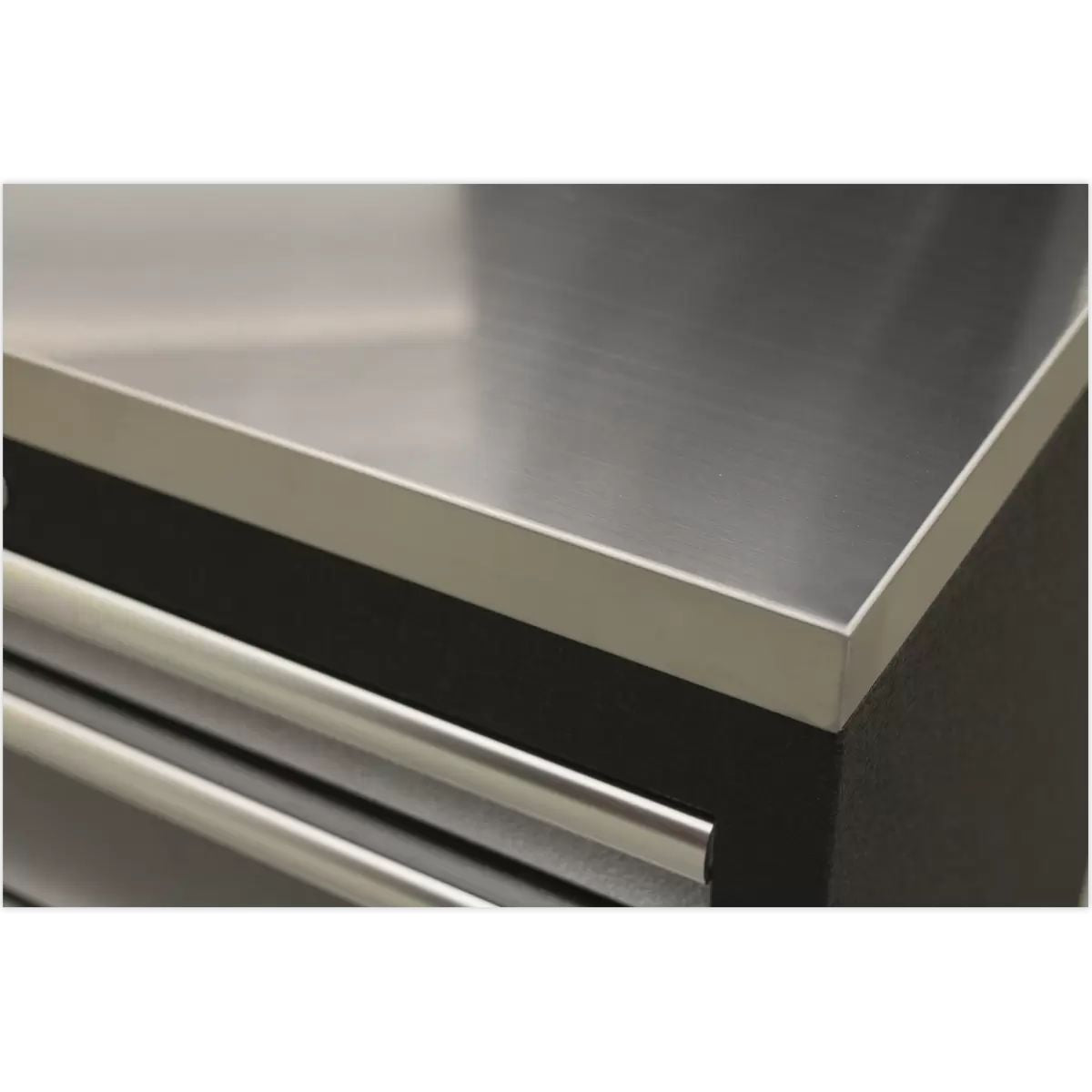 Sealey APMSSTACK13SS Superline Pro 3.24m Storage System Stainless Steel Worktop