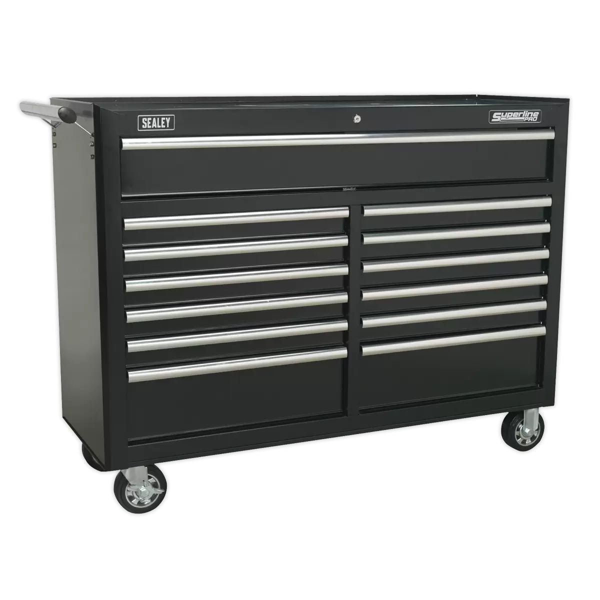 Sealey TBTPBCOMBO4 Black Tool Chest Combination 23 Drawer 446pc