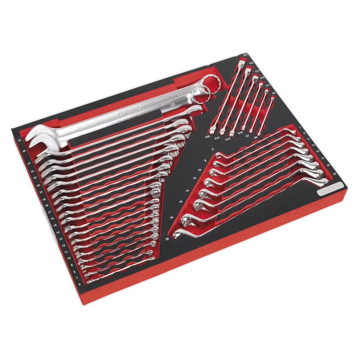 Sealey TBTPBCOMBO4 Black Tool Chest Combination 23 Drawer 446pc
