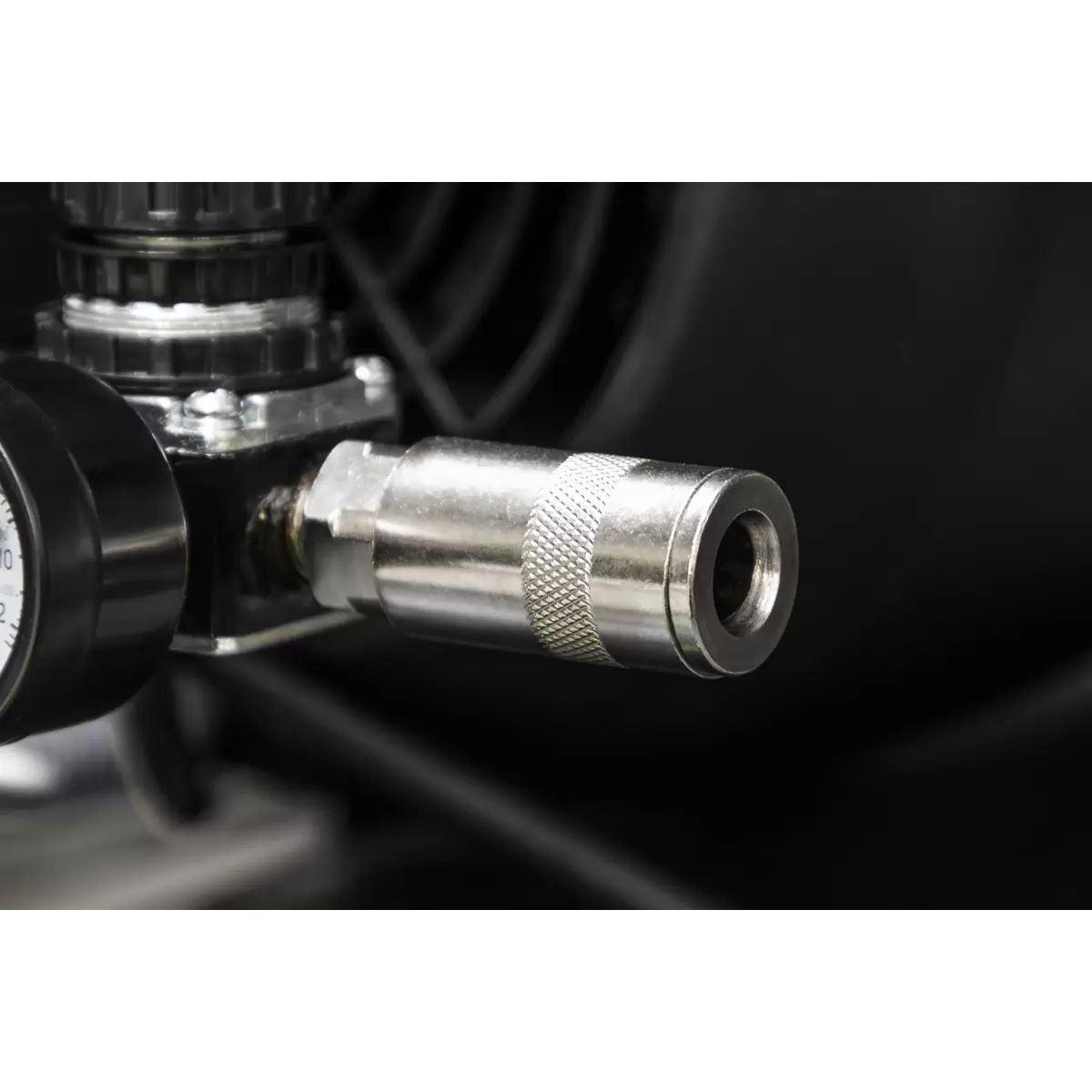 Sealey SAC5030VEKIT 50L V-Twin Direct Drive Air Compressor 3hp with Air Accessory Kit