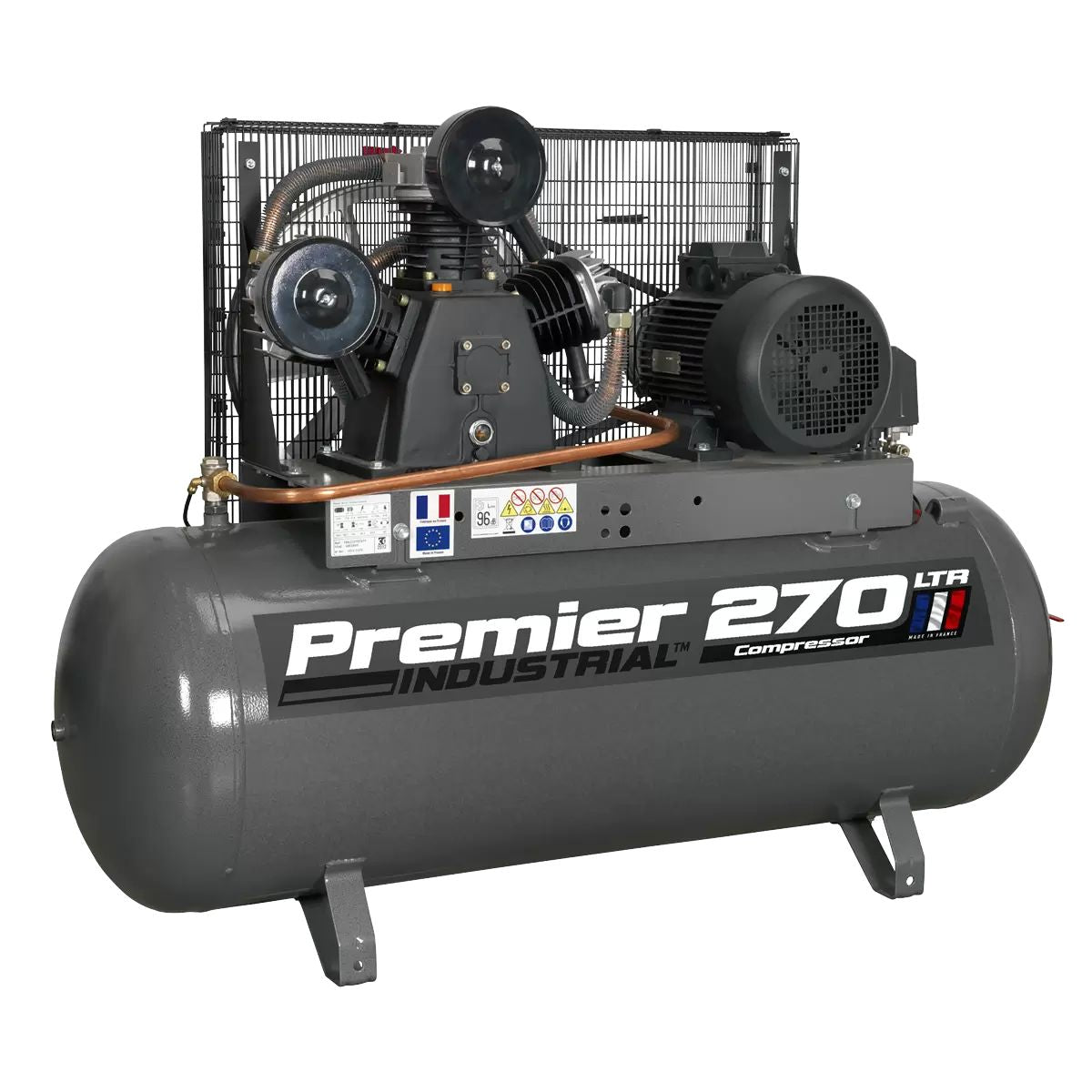 Sealey SAC32775B 270L Belt Drive Air Compressor 415V