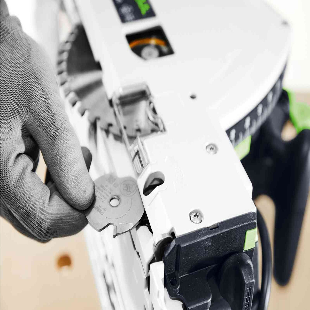 Festool TSV 60 KEB-Plus 110V GB 168mm Plunge-Cut Saw With Scoring Function In Systainer - 576734