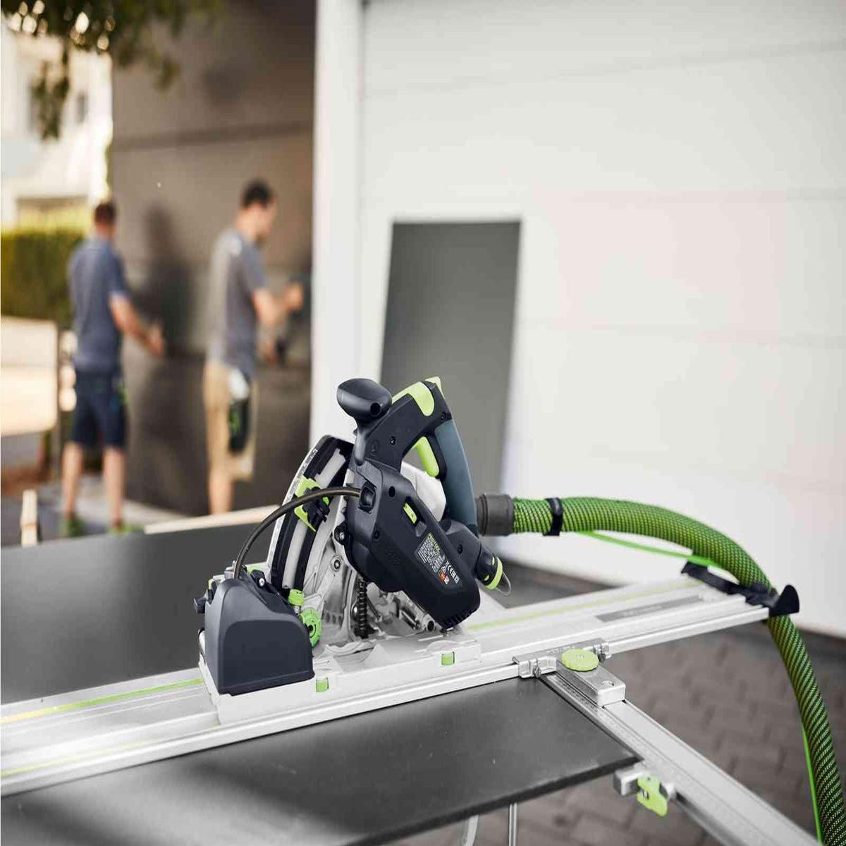 Festool TSV 60 KEB-Plus 110V GB 168mm Plunge-Cut Saw With Scoring Function In Systainer - 576734