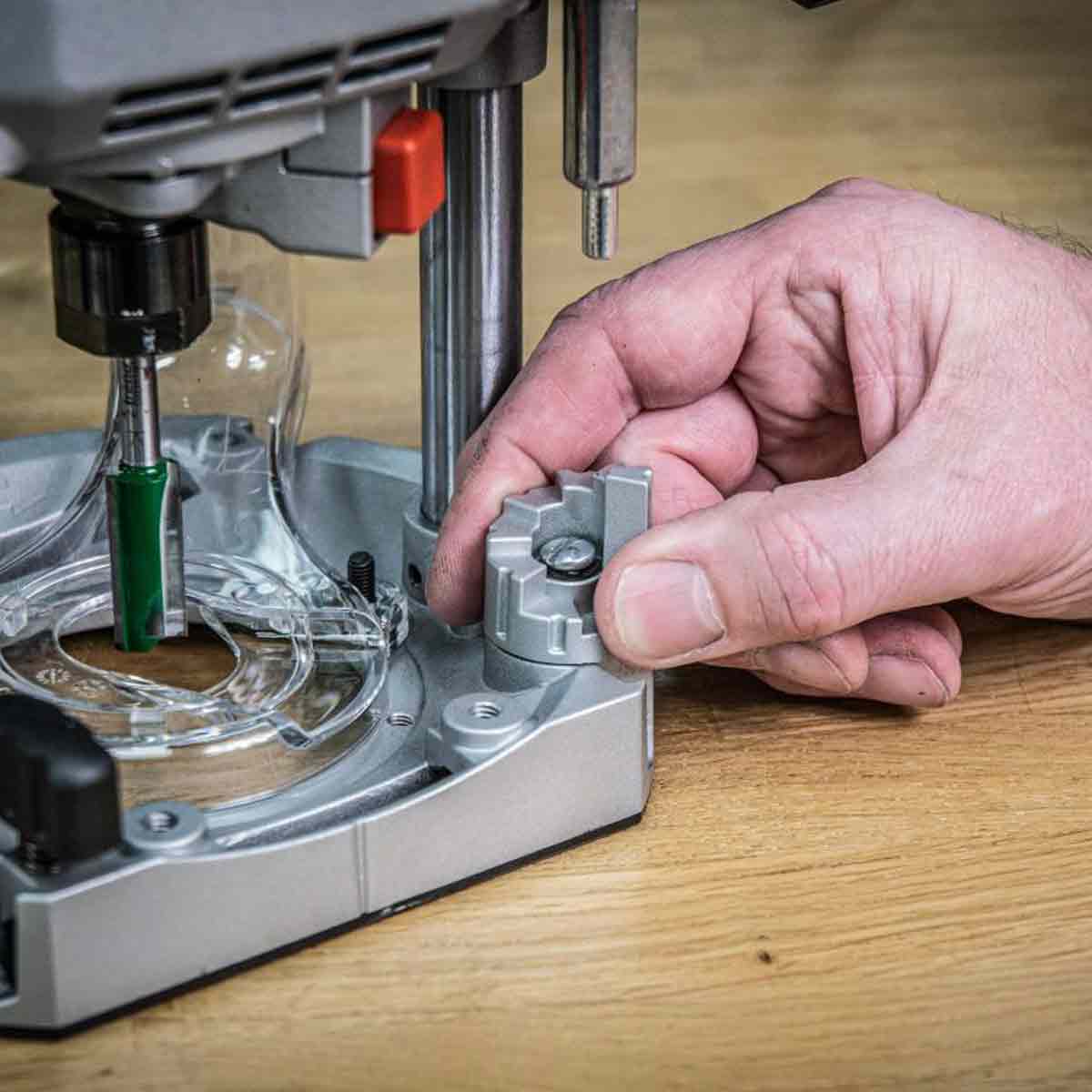 Trend T8EK 1/2in Dual Mode Plunge Router 240V with 35 Piece Cutter Set & Case