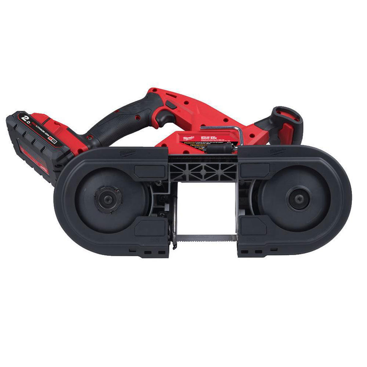 Milwaukee M18FBS85-0 18V FUEL Brushless 85mm Compact Bandsaw with 1 x 5.0Ah Battery & Charger