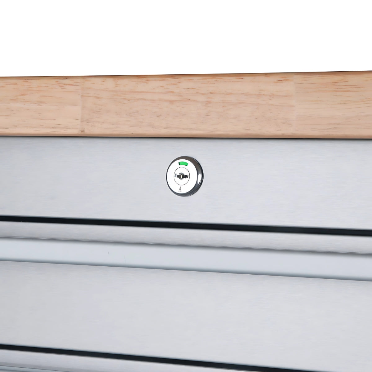 Excel 57inch 20 Drawer Stainless Steel Workbench Roller Tool Chest Cabinet & 2 Tall Cabinet