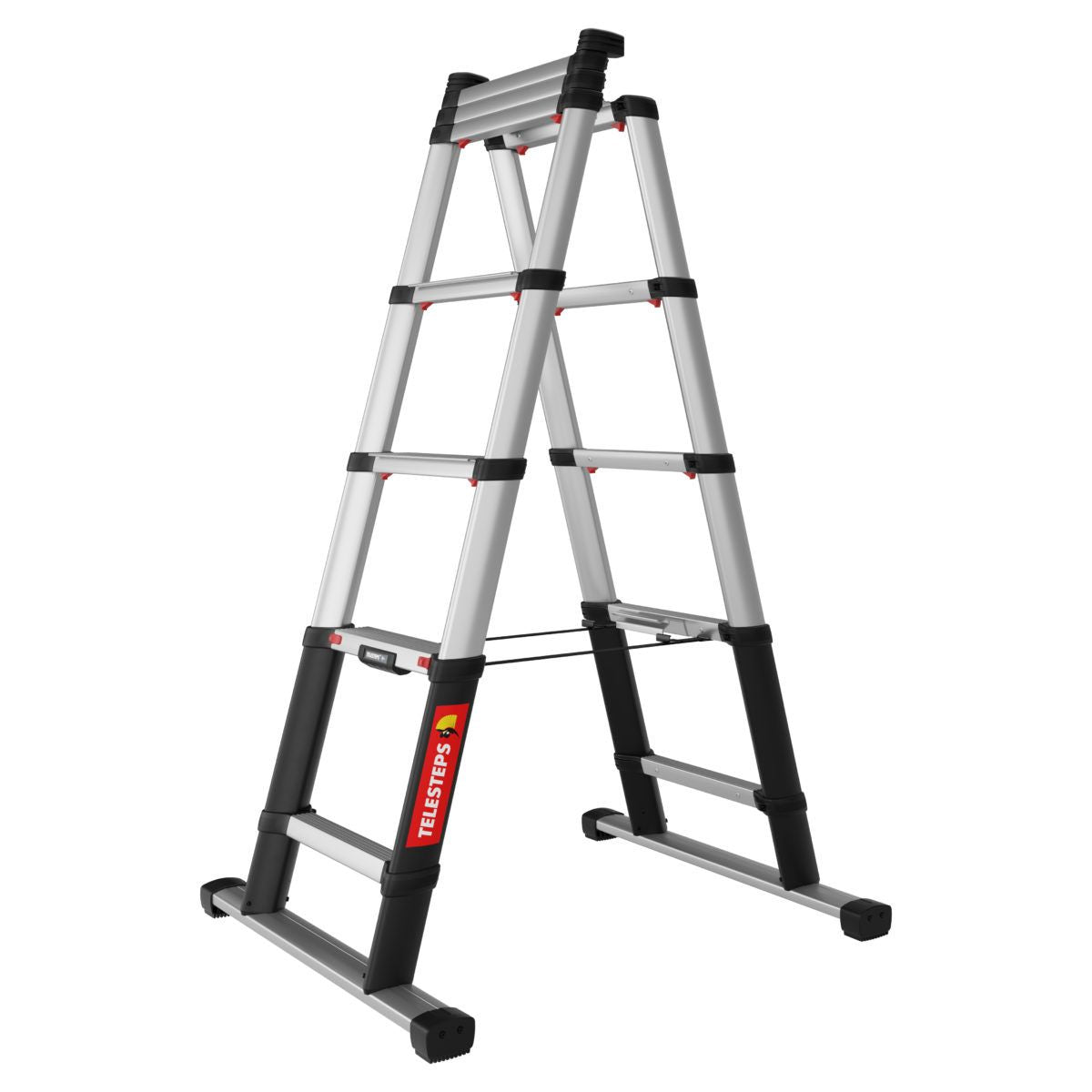 Telesteps TEL72430681 3.0m Combi Line Telescopic Ladder Compact, Durable, and Versatile for Home & Work