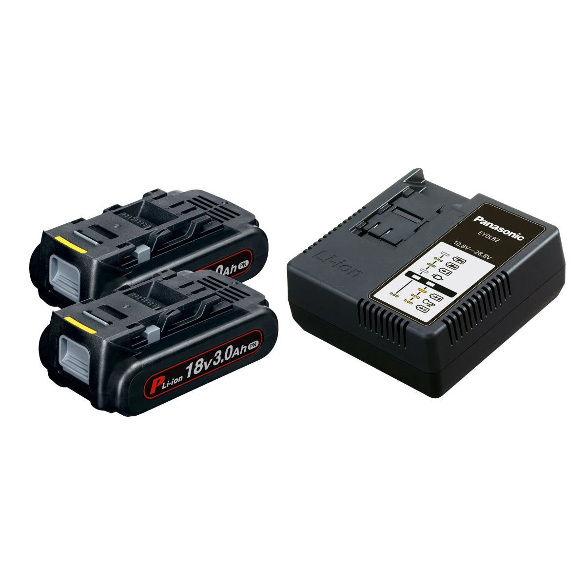 Panasonic PAN74A3PN EY74A3PN 18V Smart Brushless Drill Driver 2 x 3.0Ah Li-ion Batteries & Charger With Case