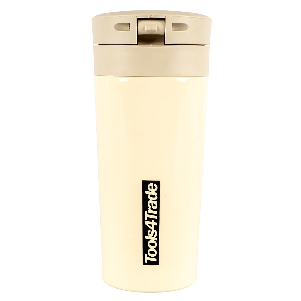 Tools4Trade Stainless Steel Thermal Coffee Mug - Beige (360ml)